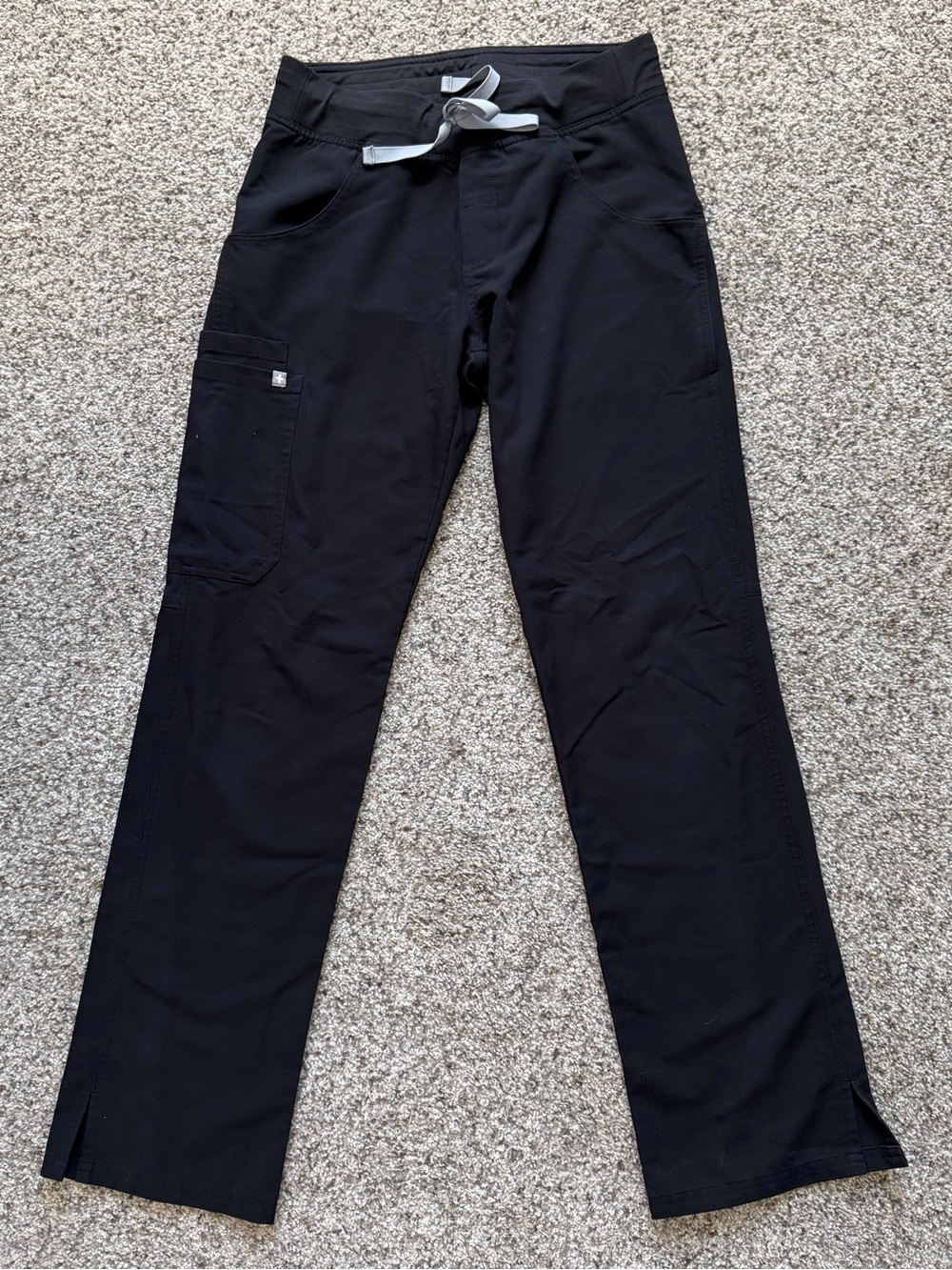 Figs Women’s Black Drawstring ScrubPants